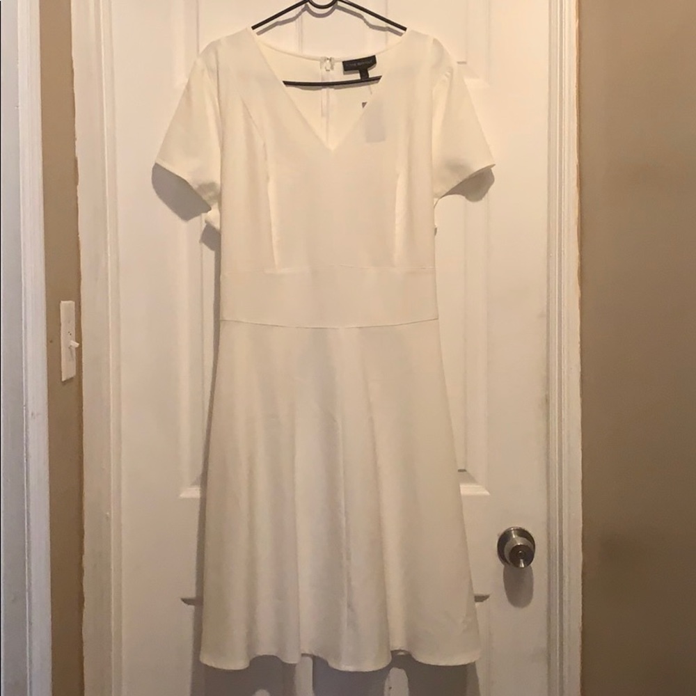 NWT Lane Bryant White Plus Size Dress